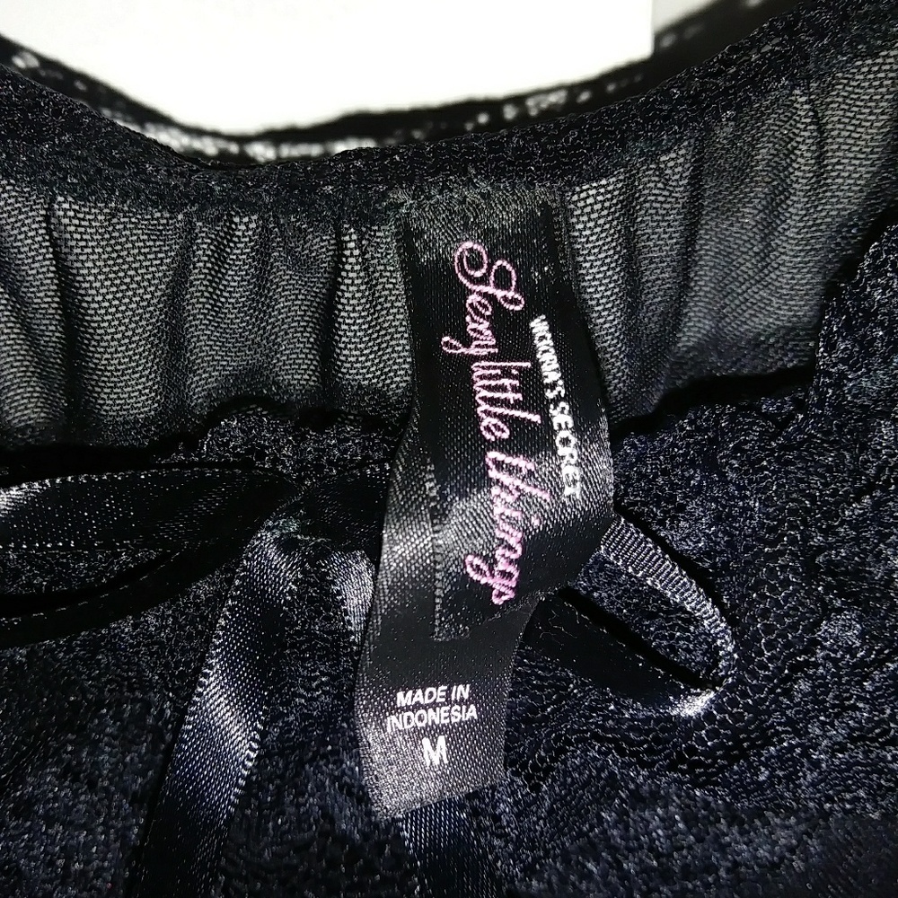 Victoria's Secret blk sheer sexy see-through cami